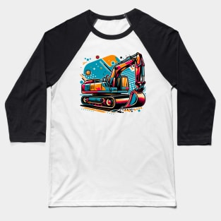 Excavator Baseball T-Shirt